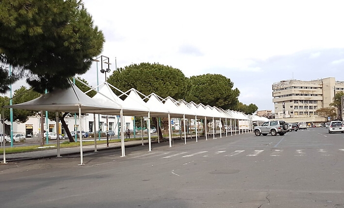 Piazzale Asia si prepara ad ospitare la fiera di Sant'Agata