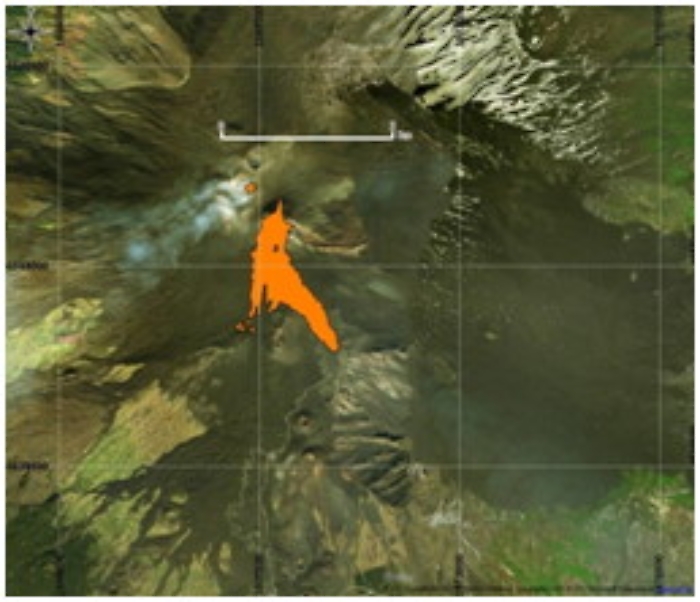 L'eruzione dell'Etna vista dallo spazio grazie ad un sistema sviluppato dall'INGV