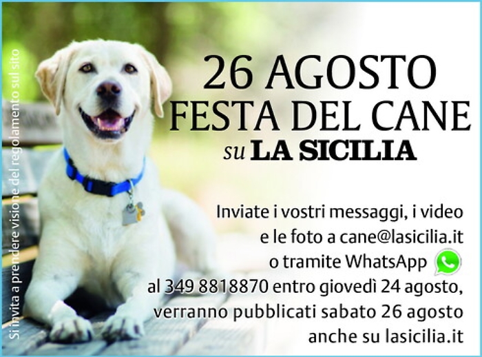 GIORNATA NAZIONALE DEL CANE