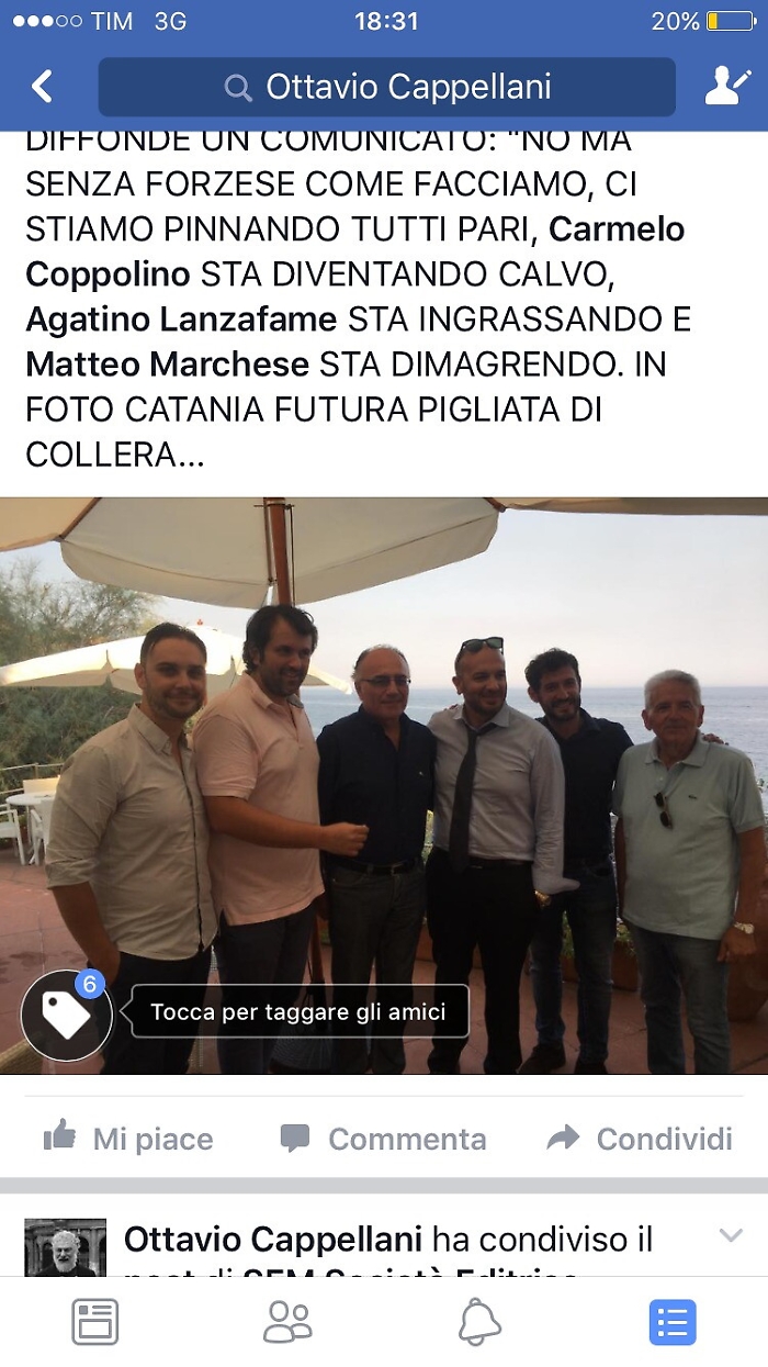 TUTTI TERRORIZZATI DA FORZESE. SPADARO NON MANGIA, MARCHESE SOTTOPESO, LANZAFAMI COL CULONE