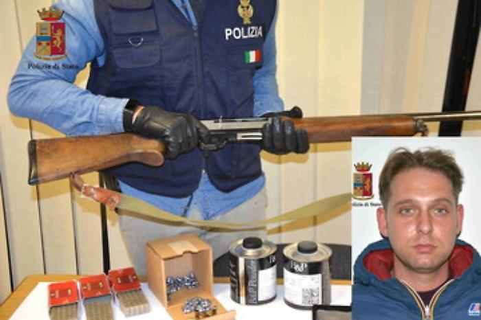 Vittoria, teneva in casa fucile che era stato rubato: Polizia arresta 29enne