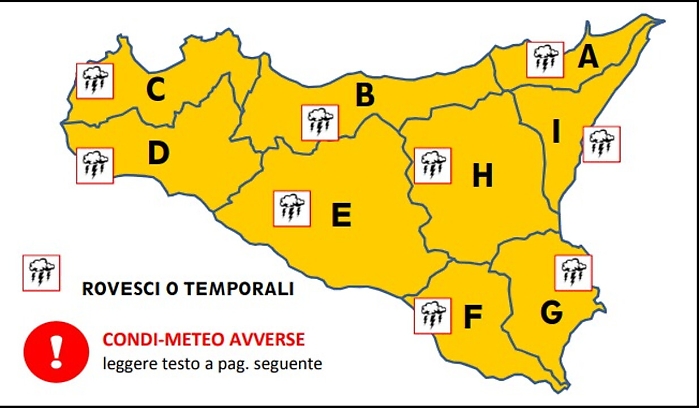 Meteo "pazzo", in Sicilia dopo il sole torna allerta arancione 