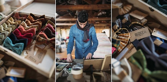 Carmelo, l'artigiano della moda coi "fiocchi" 