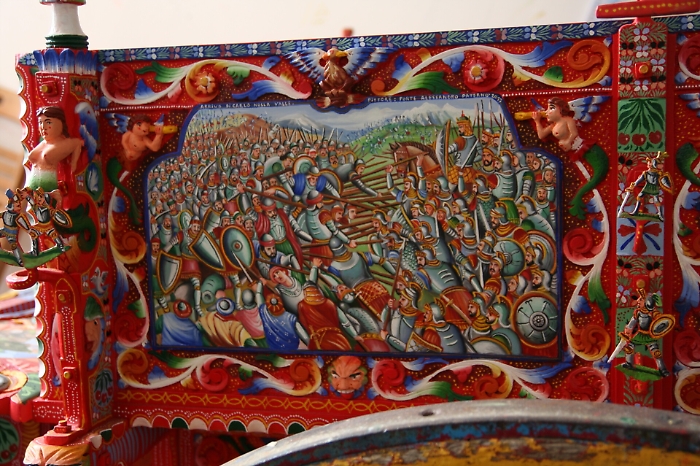 Giovani artisti di carretti siciliani crescono con i "segreti" del mestiere