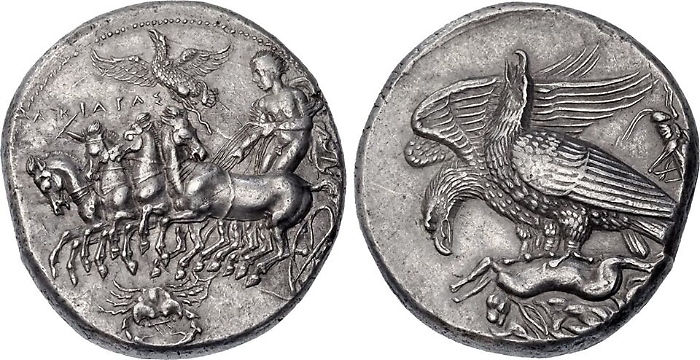 La moneta pi&ugrave; bella del mondo? "Agrigento"