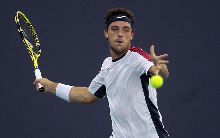 Tennis, per Cecchinato una notte da dimenticare ai Miami Open