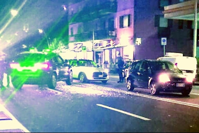 Catania, incidente nella notte sul Lungomare: cinque feriti