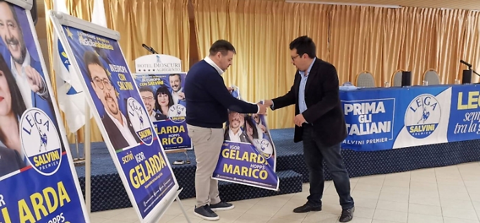 Il leghista Igor Gelarda difende l'imprenditore agrigentino Silvio Alessi