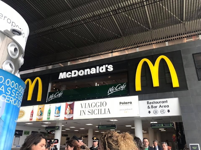 Catania, nuovi punti ristoro in aeroporto: aprono Mc Donald's e Briciole