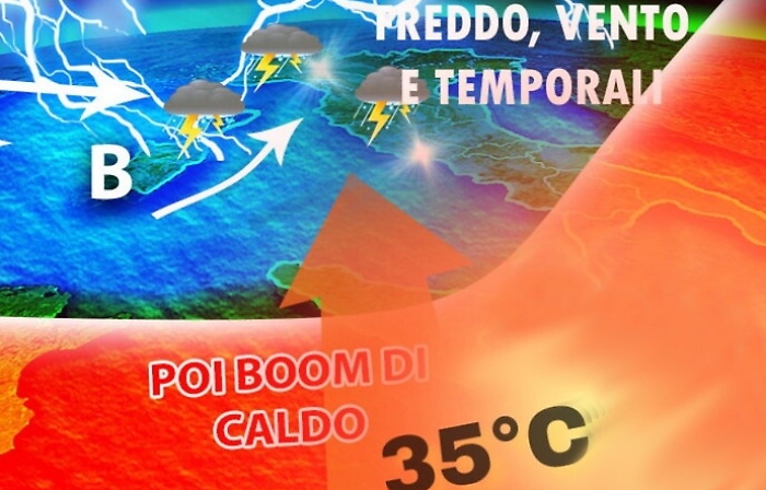 Nuovo allerta meteo che coinvolge la Sicilia, ma a fine maggio previsti 40 gradi