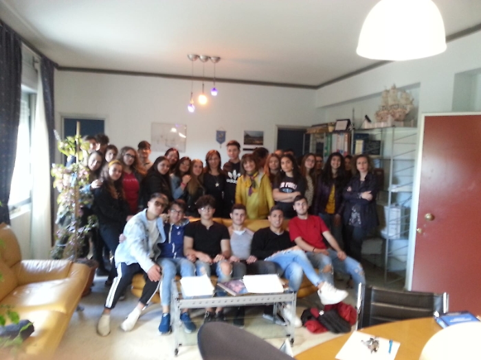 Studenti dell'Itc Sciascia al carcere Petrusa