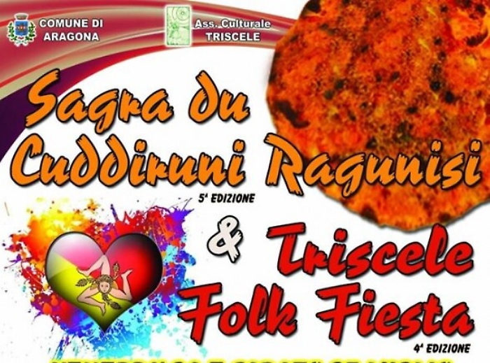 Ad Aragona la Sagra du Cuddiruni Ragunisi e il Triscele Folk Fiesta