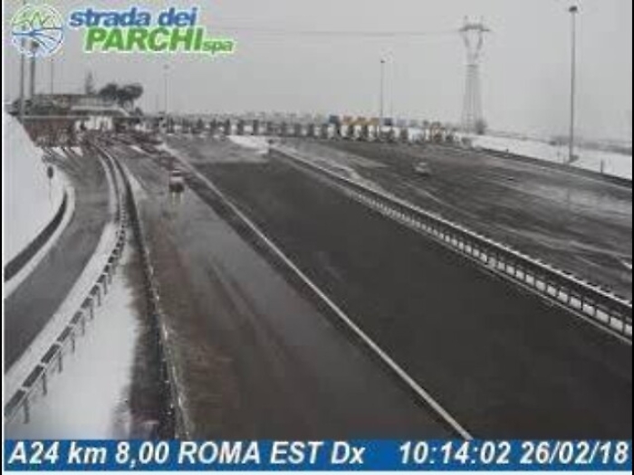 A24 riaperta a mezzi pesanti nel Lazio