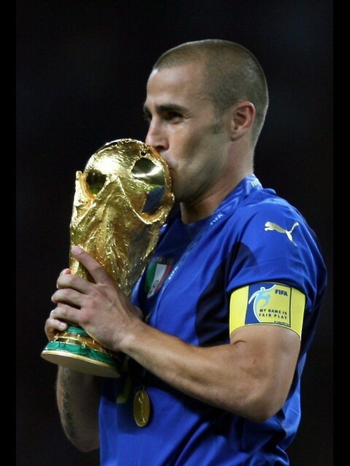 Azzurri, la ricetta di Fabio Cannavaro