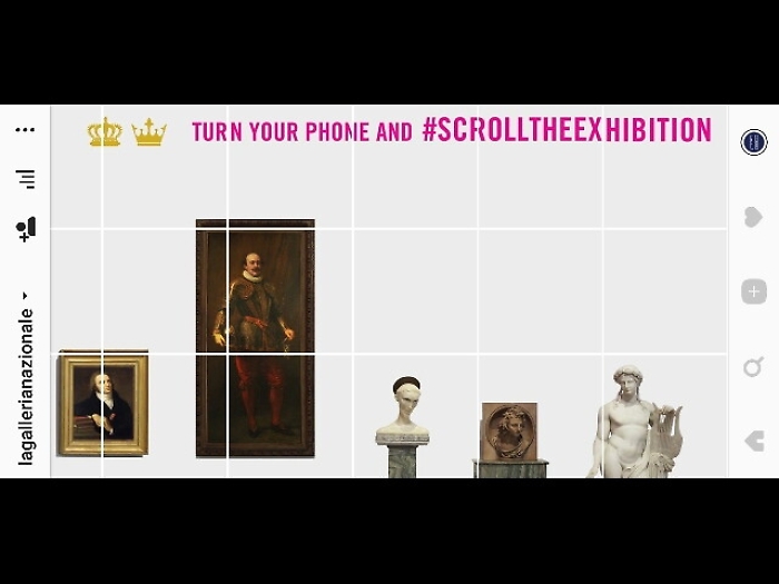 Mostra &egrave; Instagram a Galleria Nazionale
