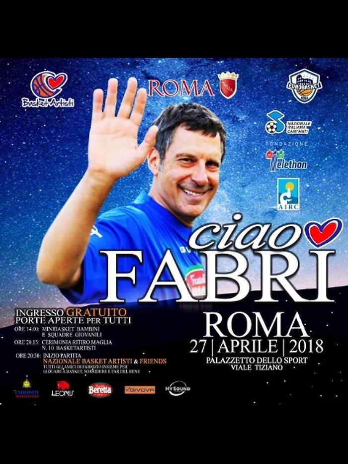 Match Basket Artisti, Frizzi nel cuore