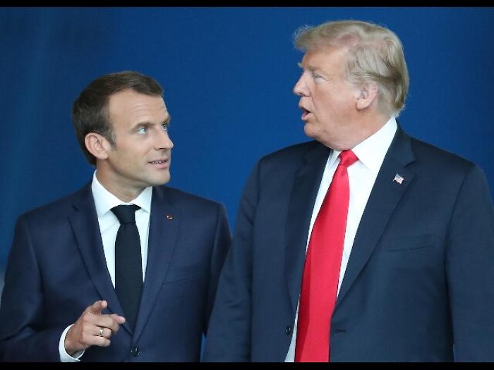 Colloquio telefonico Trump-Macron