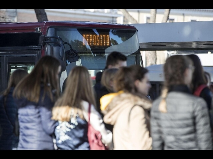 Studentessa sul pullman,testata da ladro