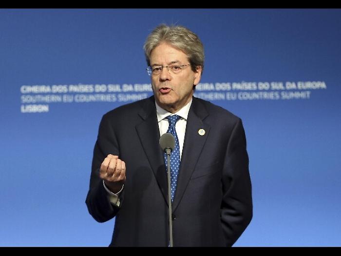 Gentiloni, societ&agrave; aperta pilastro Ue
