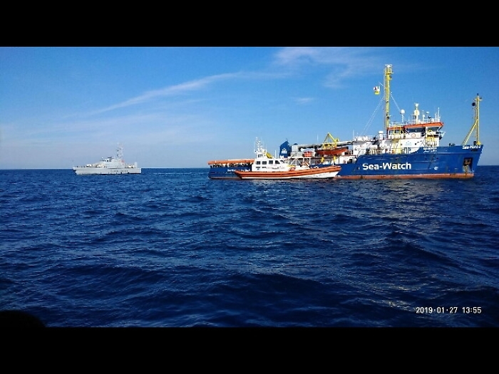 Sea Watch: atti trasmessi a Catania