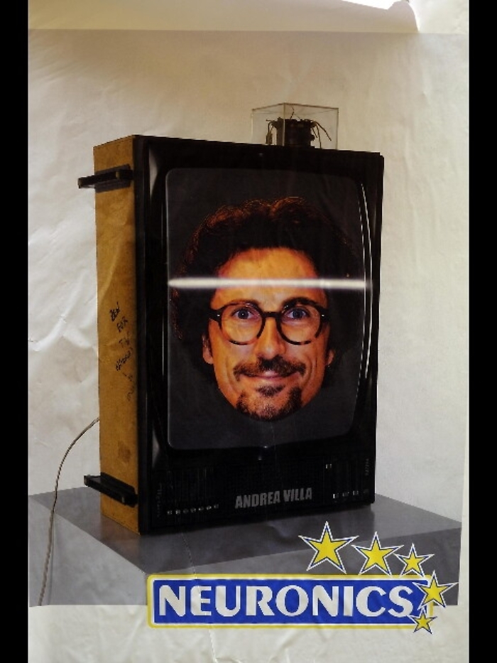 Manifesto Tonielli "neuronics" a Roma