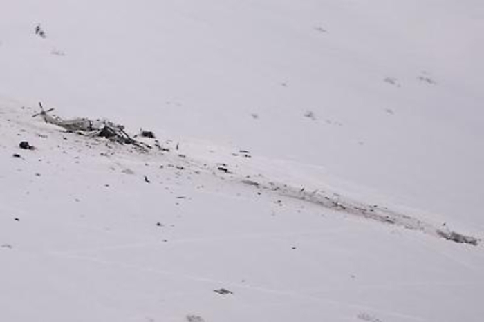 Sanit&agrave;: elicottero 118 precipita nell'Aquilano, 6 morti