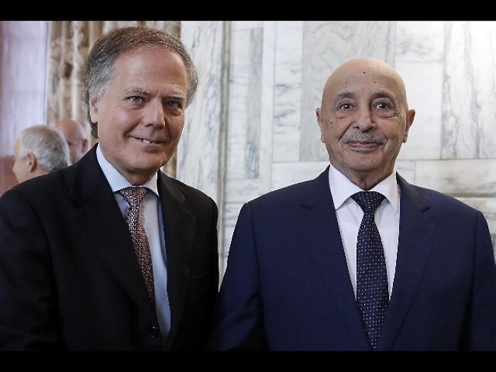 Delegazione Parlamento libico a Palermo