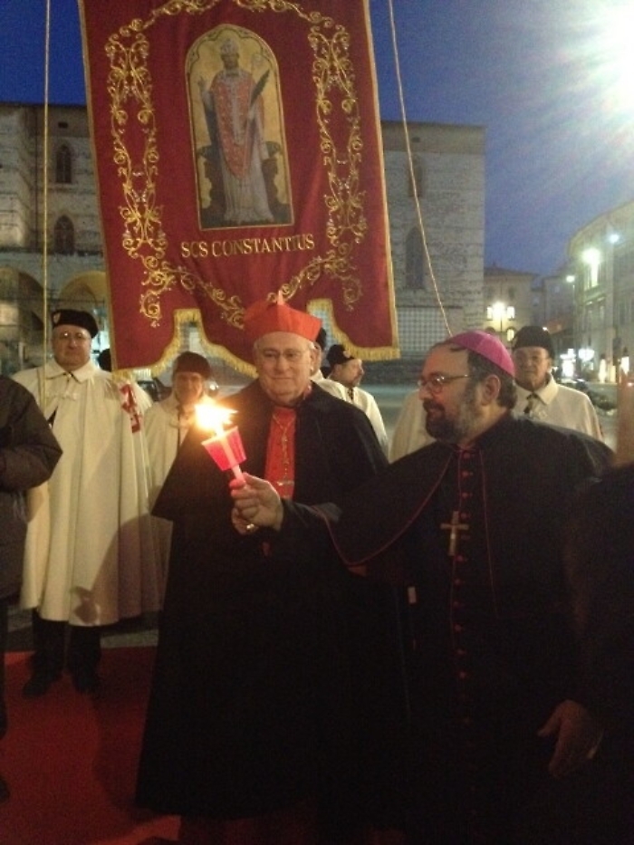 In Umbria preghiera corale, basta scosse