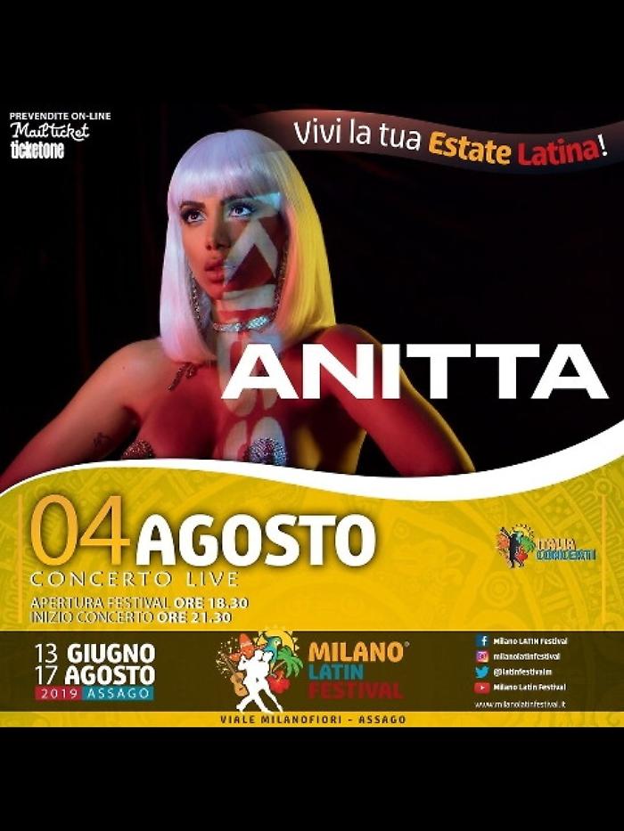 Brasiliana Anitta al Latin Festival