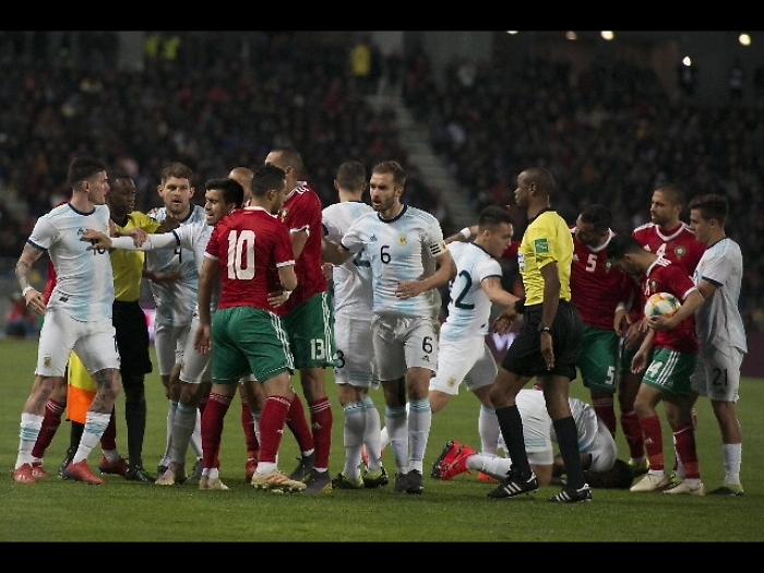 Amichevole Marocco-Argentina 0-1