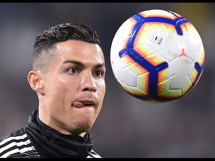 Juve:CR7 si allena, stop Chiellini e Can