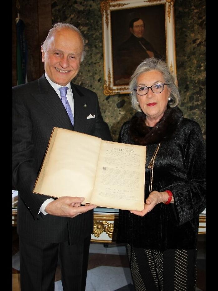 Rossini 150,Bollettino 1892 torna a casa