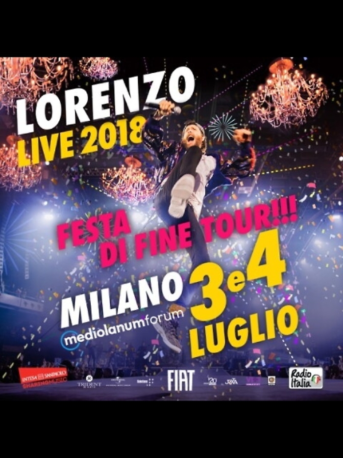 Jovanotti, live a Roma, chiude a Milano