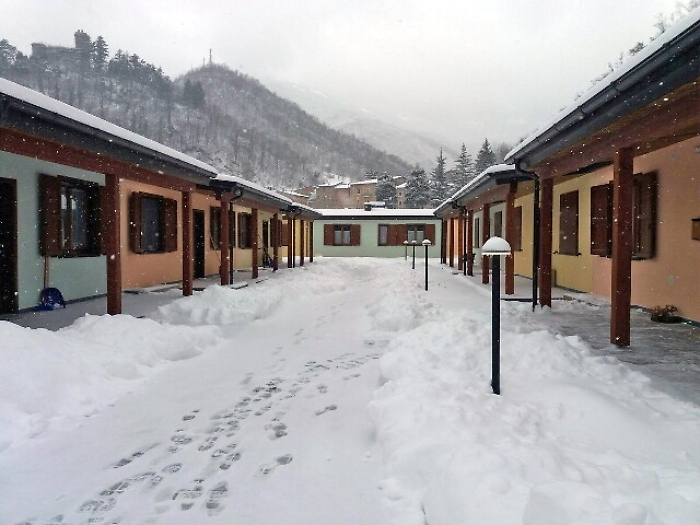 Al via rimozione neve villaggi casette
