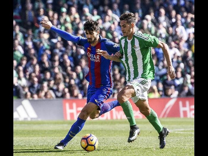 Liga: Barca, solo 1-1 col Betis Siviglia