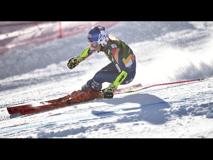 Sci: Shiffrin guida gigante Courchevel