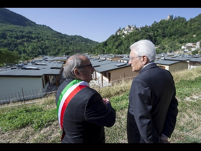 Petrucci, Conte incontri istituzioni