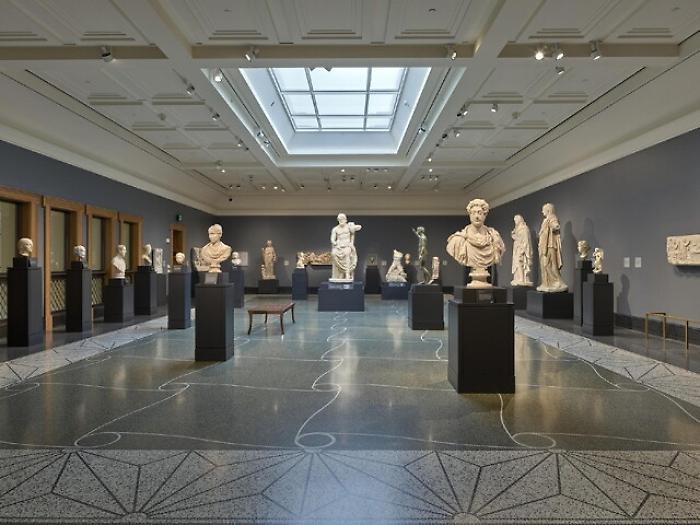 Nuovo look Villa Getty con arte Palmira