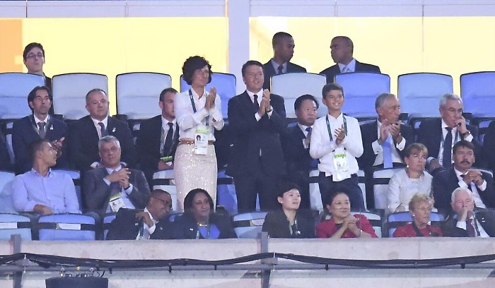 Fiamingo d'argento, Renzi: &laquo;Peccato, ma &egrave; proprio brava&raquo;