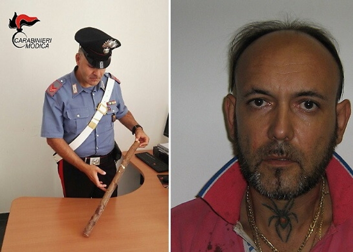 Scicli, prende a bastonateil suocero: arrestato