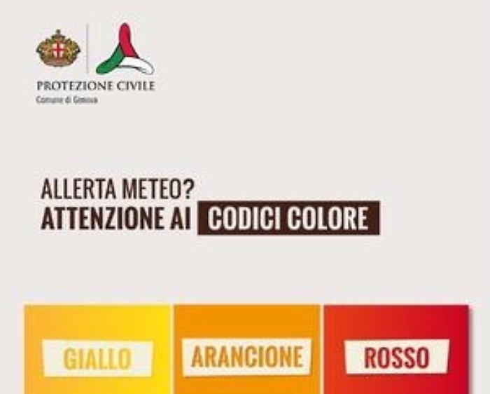 Da giallo a rosso, come orientarsi tra i colori degli allerta meteo