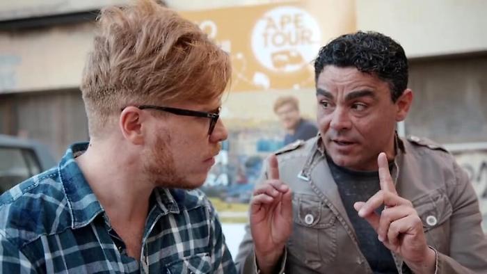 L'attore Francesco Benigno: &laquo;Lite con La Vardera dopo le riprese, spero che esca il video&raquo;