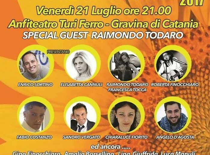 Serata di solidariet&agrave; a Gravina di Catania per raccogliere fondi per la "Casa del Sollievo" 