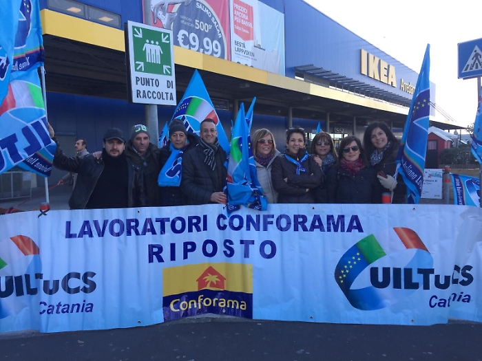 Catania, mobilitazione dei lavoratori del settore della distribuzione 