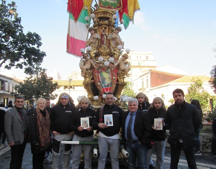 Sant'Agata, la candelora dei fornai e dei panettieri alla scuola materna Malerba