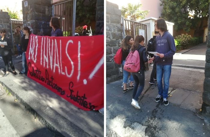 Catania, proteste e blocchi contro l'avvio delle prove Invalsi