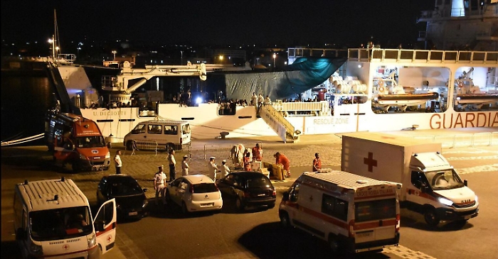 Nave Diciotti, il mistero dei migranti evacuati per emergenza medica
