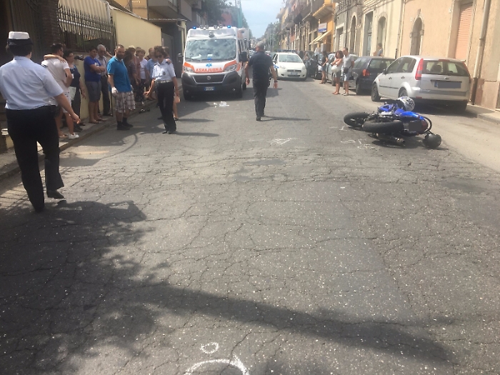 Giarre, &egrave; morta dopo un mese di agonia l'anziana travolta da una moto