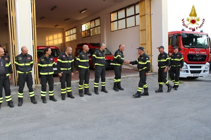 Santa Barbara, i Vigili del Fuoco agrigentini onorano la Patrona