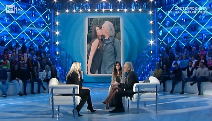 Riccardo Fogli e la moglie Karin a Domenica In: la scelta di Mara li sorprende